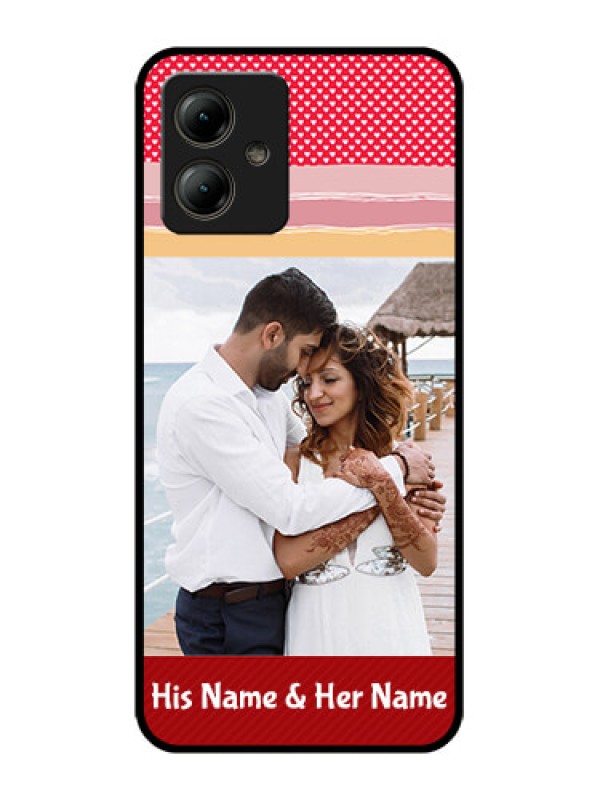 Custom Motorola Moto G14 Custom Glass Phone Case - Premium Case Design