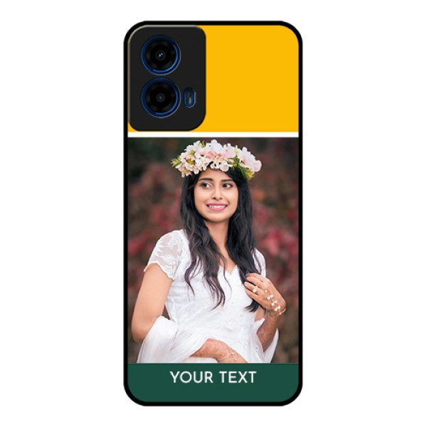 Moto G45 5G Custom Glass Phone Case - Love You Design