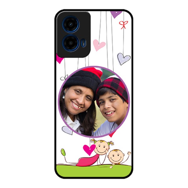 Moto G45 5G Custom Glass Phone Case - Cute Kids Phone Case Design Moto G45 5G Custom Glass Phone Case - Cute Kids Phone Case Design