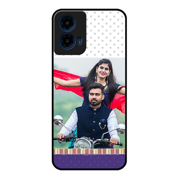 Moto G45 5G Custom Glass Phone Case - Cute Family Design