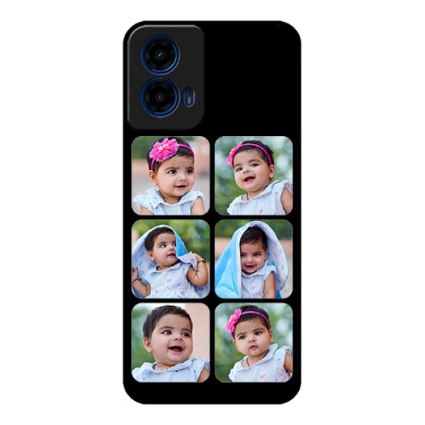Moto G45 5G Custom Glass Phone Case - Multiple Pictures Design Moto G45 5G Custom Glass Phone Case - Multiple Pictures Design