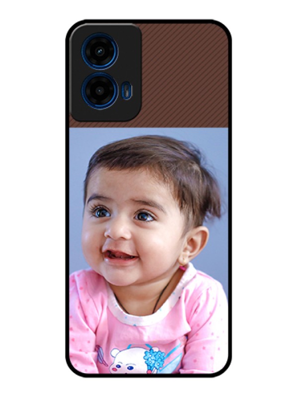 Custom Moto G45 5G Custom Glass Phone Case - Elegant Case Design