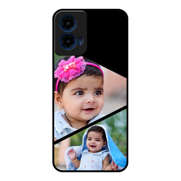 Moto G45 5G Custom Glass Phone Case - Semi Cut Design