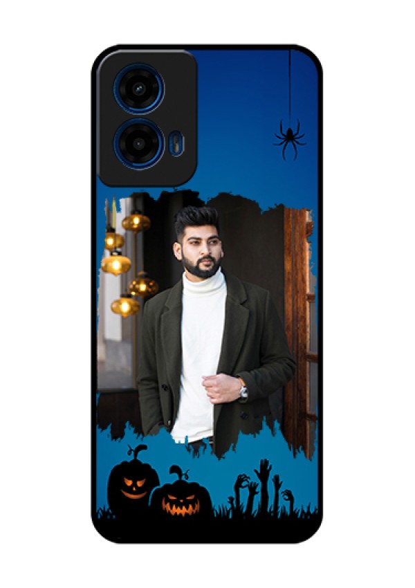 Moto G45 5G Custom Glass Phone Case - With Pro Halloween Design