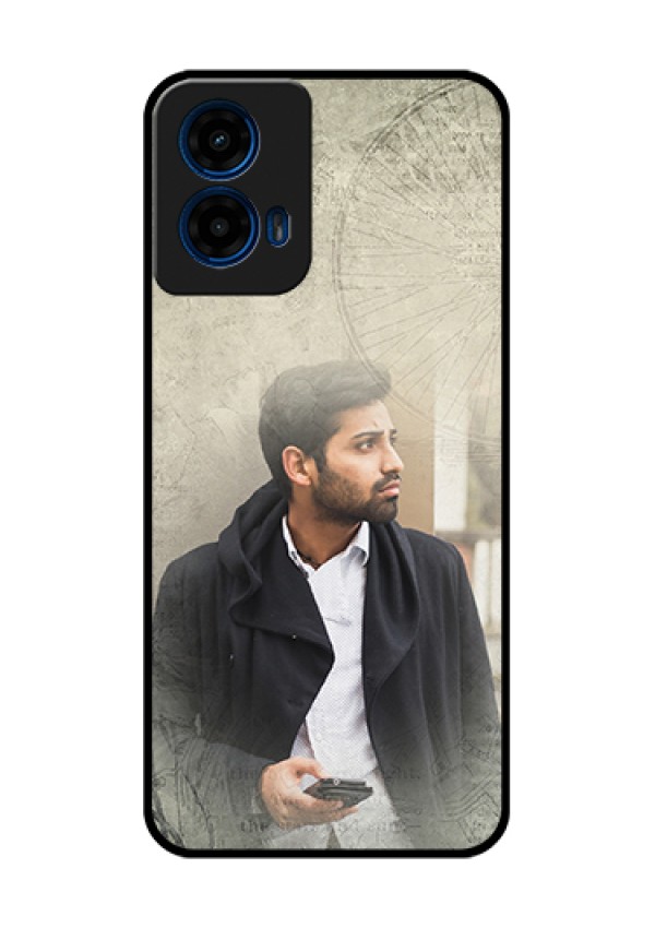Moto G45 5G Custom Glass Phone Case - With Vintage Design