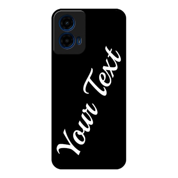 Moto G45 5G Custom Glass Phone Case - With Your Name Design Moto G45 5G Custom Glass Phone Case - With Your Name Design