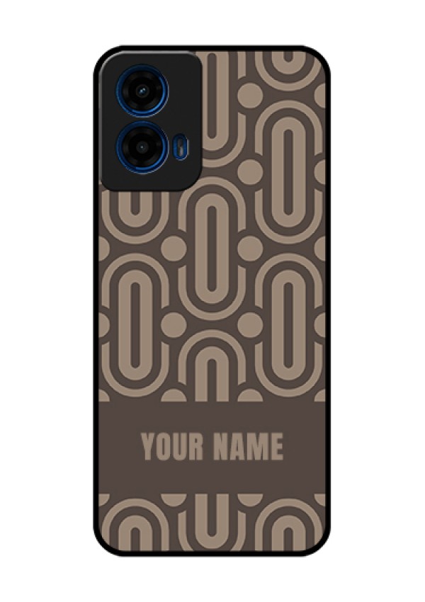 Moto G45 5G Custom Glass Phone Case - Captivating Zero Pattern Design