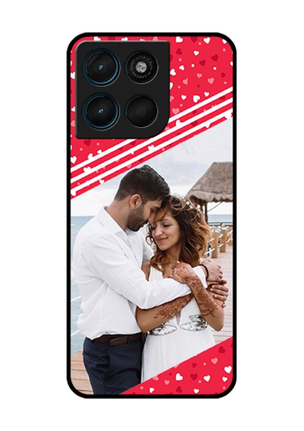 Motorola Moto G57 Power Custom Glass Phone Case - Valentines Gift Design