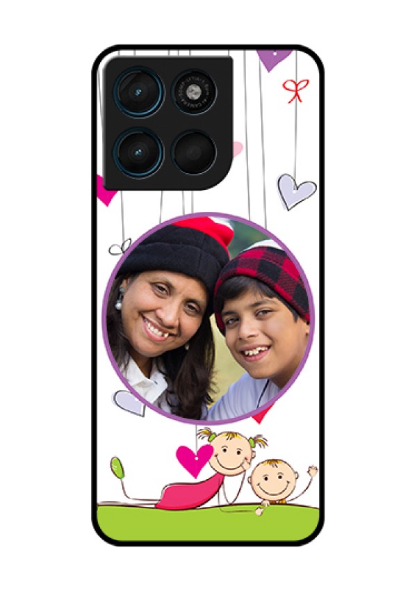 Motorola Moto G57 Power Custom Glass Phone Case - Cute Kids Phone Case Design