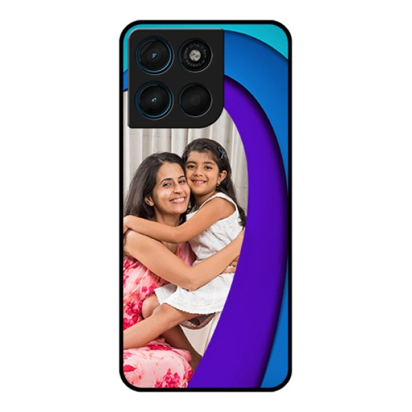 Motorola Moto G57 Power Custom Glass Phone Case - Simple Pattern Design