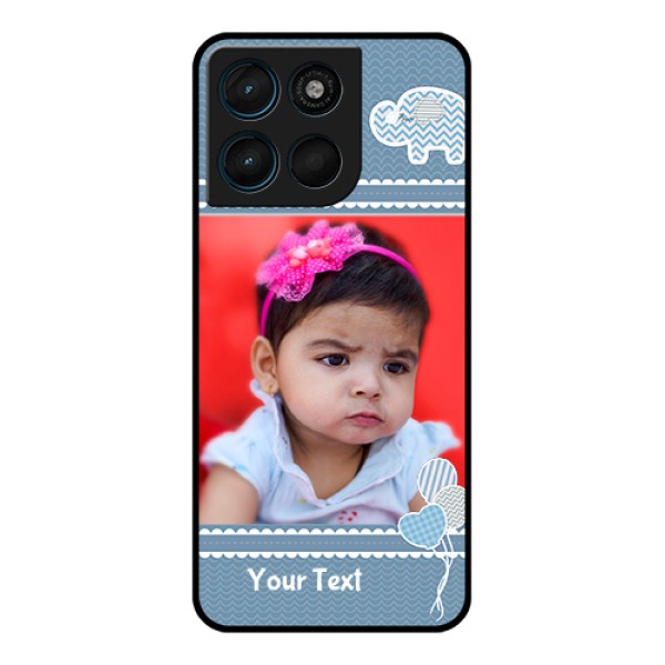Motorola Moto G57 Power Custom Glass Phone Case - With Kids Pattern Design Motorola Moto G57 Power Custom Glass Phone Case - With Kids Pattern Design