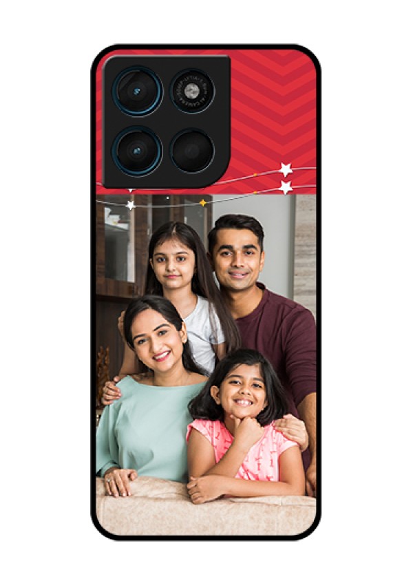 Motorola Moto G57 Power Custom Glass Phone Case - Happy Family Design