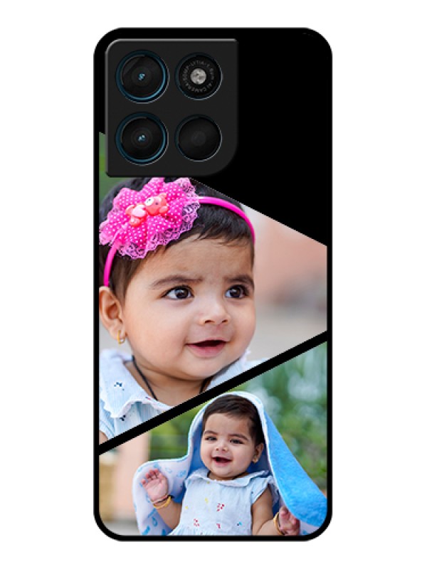 Custom Motorola Moto G57 Power Custom Glass Phone Case - Semi Cut Design