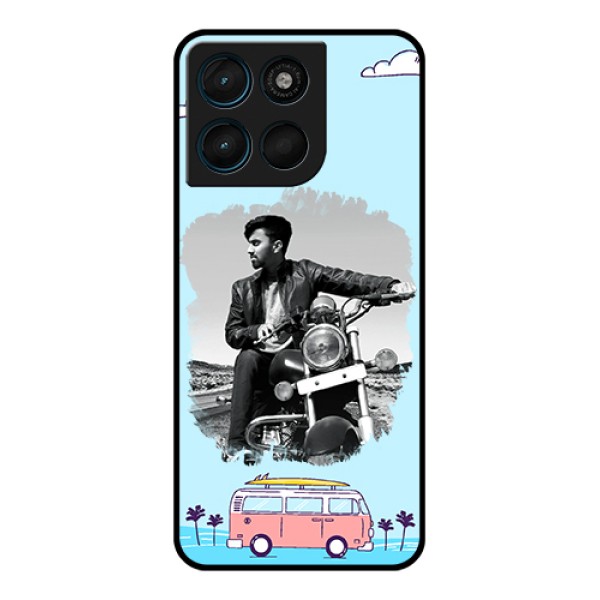 Motorola Moto G57 Power Custom Glass Phone Case - Travel & Adventure Design Motorola Moto G57 Power Custom Glass Phone Case - Travel & Adventure Design