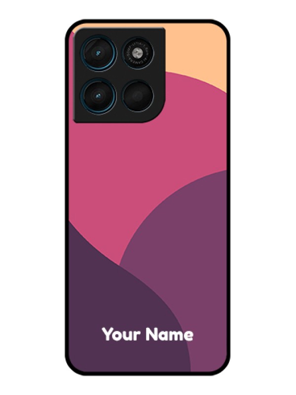 Custom Motorola Moto G57 Power Custom Glass Phone Case - Mixed Multi - Colour Abstract Art Design