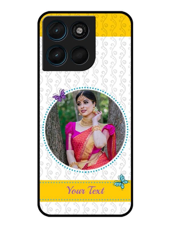 Custom Motorola Moto G67 Power Custom Glass Phone Case - Girls Premium Case Design