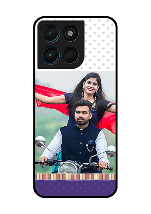Motorola Moto G67 Power Custom Glass Phone Case - Cute Family Design