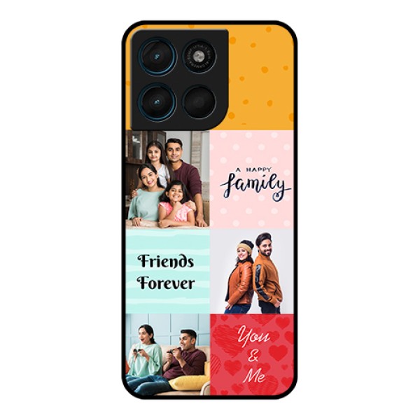 Motorola Moto G67 Power Custom Glass Phone Case - Images With Quotes Design Motorola Moto G67 Power Custom Glass Phone Case - Images With Quotes Design