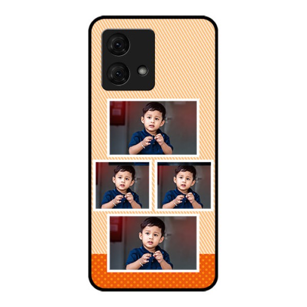 Motorola Moto G84 5G Custom Glass Phone Case - Bulk Photos Upload Design Motorola Moto G84 5G Custom Glass Phone Case - Bulk Photos Upload Design