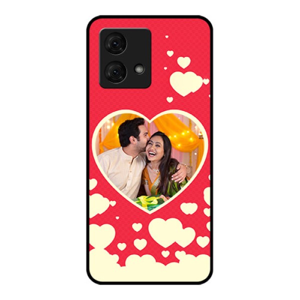 Motorola Moto G84 5G Custom Glass Phone Case - Love Symbols Phone Cover Design Motorola Moto G84 5G Custom Glass Phone Case - Love Symbols Phone Cover Design