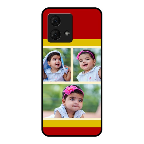 Motorola Moto G84 5G Custom Glass Phone Case - Multiple Pic Upload Design Motorola Moto G84 5G Custom Glass Phone Case - Multiple Pic Upload Design