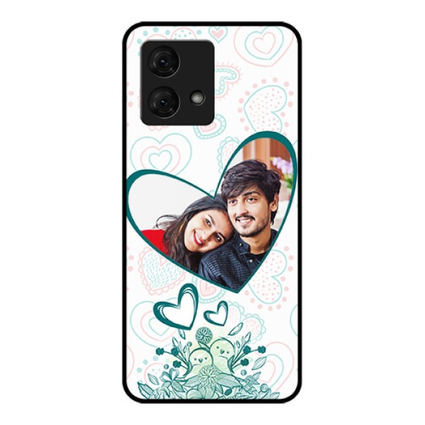 Motorola Moto G84 5G Custom Glass Phone Case - Premium Couple Design