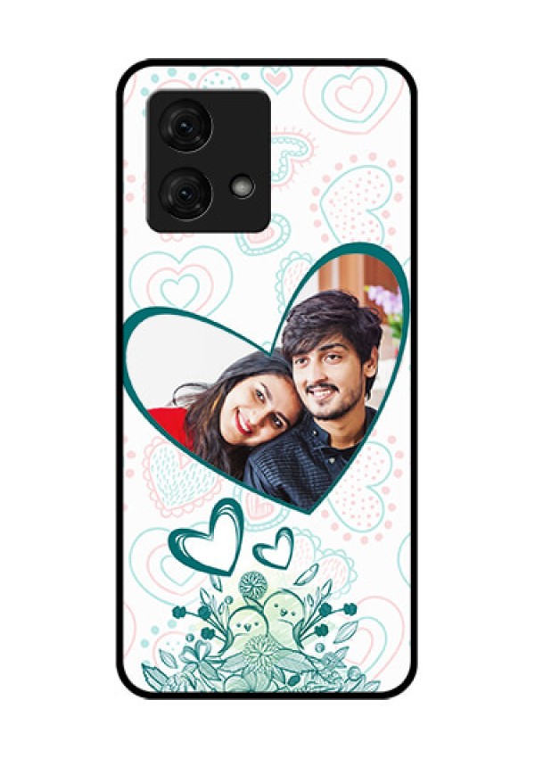 Motorola Moto G84 5G Custom Glass Phone Case - Premium Couple Design