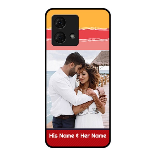 Motorola Moto G84 5G Custom Glass Phone Case - Colorful Case Design