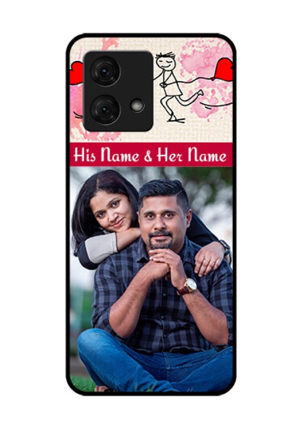 Motorola Moto G84 5G Custom Glass Phone Case - You And Me Case Design