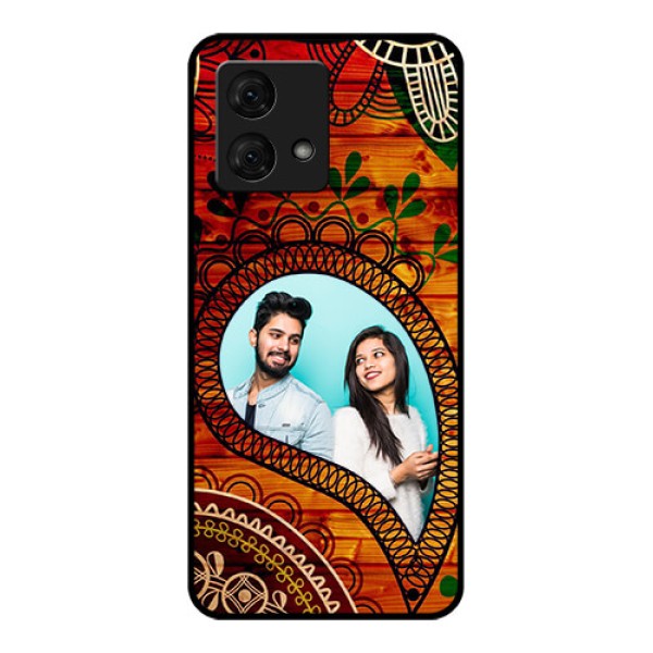 Motorola Moto G84 5G Custom Glass Phone Case - Abstract Colorful Design