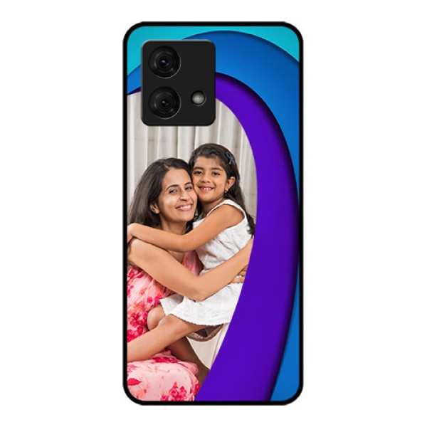 Motorola Moto G84 5G Custom Glass Phone Case - Simple Pattern Design