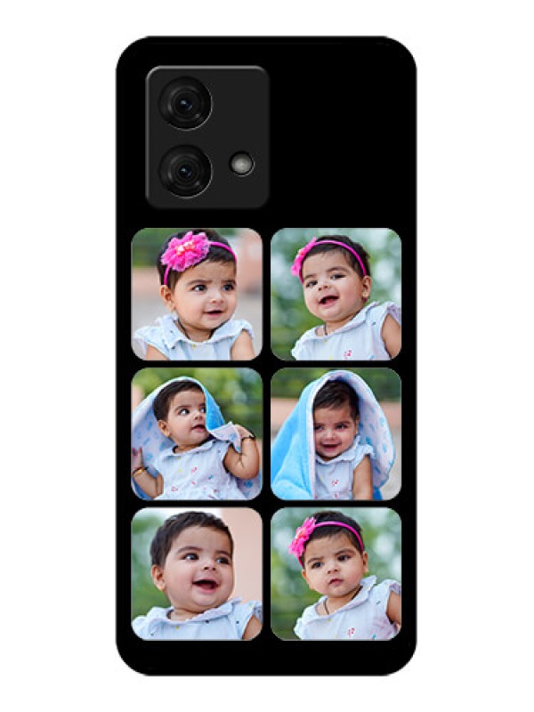 Custom Motorola Moto G84 5G Custom Glass Phone Case - Multiple Pictures Design