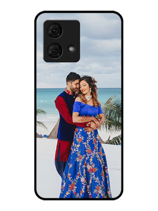 Custom Motorola Moto G84 5G Custom Glass Phone Case - Upload Full Picture Design