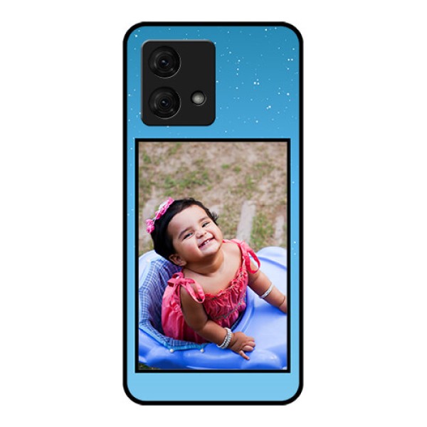 Motorola Moto G84 5G Custom Glass Phone Case - Wave Pattern Colorful Design Motorola Moto G84 5G Custom Glass Phone Case - Wave Pattern Colorful Design
