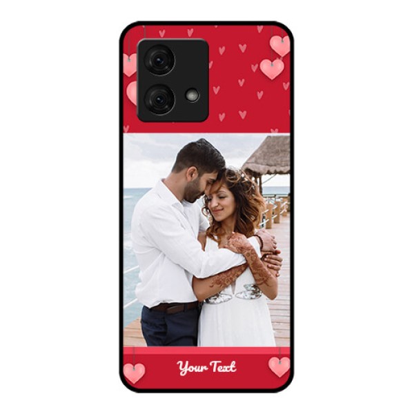 Motorola Moto G84 5G Custom Glass Phone Case - Valentines Day Design