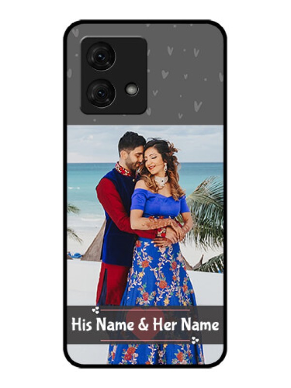 Custom Motorola Moto G84 5G Custom Glass Phone Case - Buy Love Design With Photo Online