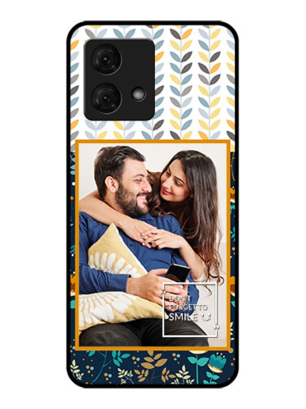 Custom Motorola Moto G84 5G Custom Glass Phone Case - Pattern Design