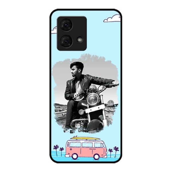 Motorola Moto G84 5G Custom Glass Phone Case - Travel & Adventure Design Motorola Moto G84 5G Custom Glass Phone Case - Travel & Adventure Design