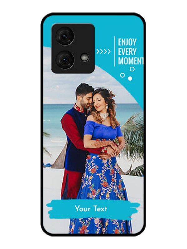 Custom Motorola Moto G84 5G Custom Glass Phone Case - Happy Moment Design