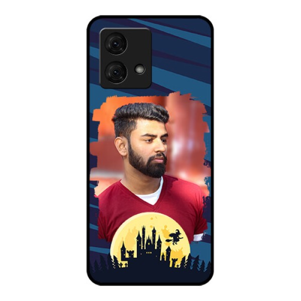 Motorola Moto G84 5G Custom Glass Phone Case - Halloween Witch Design