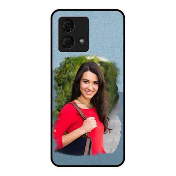 Motorola Moto G84 5G Custom Glass Phone Case - Grunge Line Art Design Motorola Moto G84 5G Custom Glass Phone Case - Grunge Line Art Design