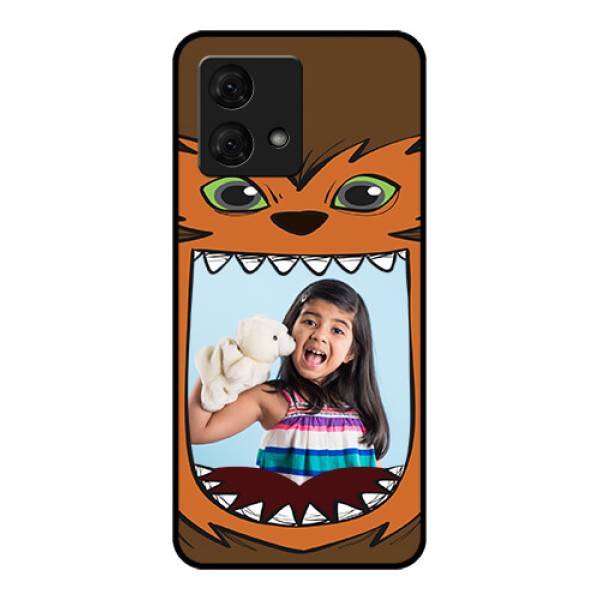 Motorola Moto G84 5G Custom Glass Phone Case - Owl Monster Back Case Design Motorola Moto G84 5G Custom Glass Phone Case - Owl Monster Back Case Design