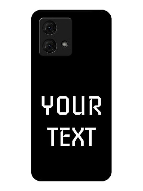 Custom Motorola Moto G84 5G Custom Glass Phone Case - Your Name Design