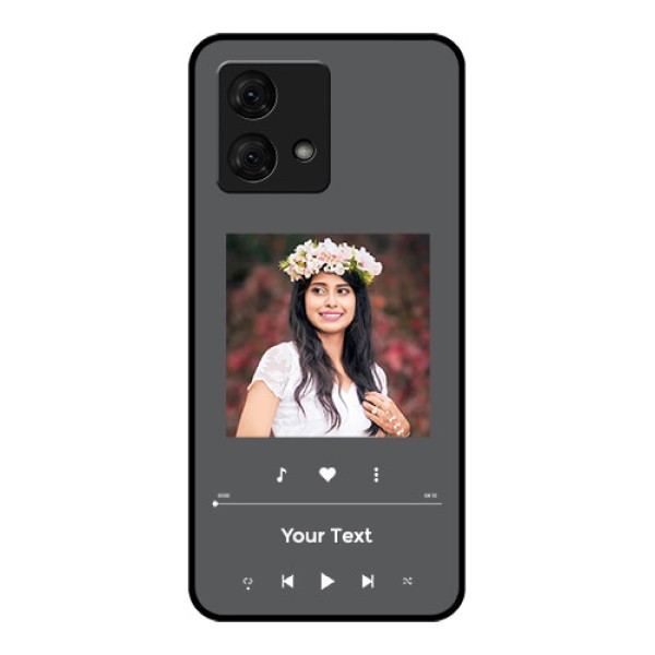 Motorola Moto G84 5G Custom Glass Phone Case - Play The Music Design
