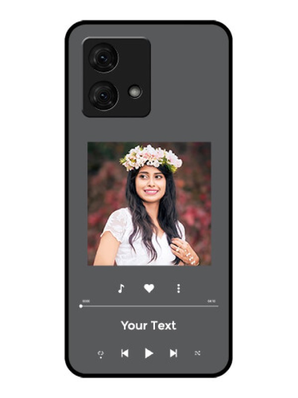 Custom Motorola Moto G84 5G Custom Glass Phone Case - Play The Music Design