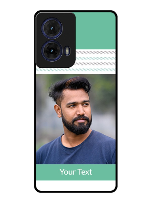 Custom Moto G85 5G Custom Glass Phone Case - Premium Cases For Girls