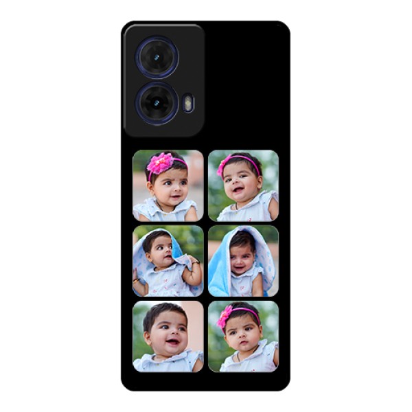 Moto G85 5G Custom Glass Phone Case - Multiple Pictures Design Moto G85 5G Custom Glass Phone Case - Multiple Pictures Design