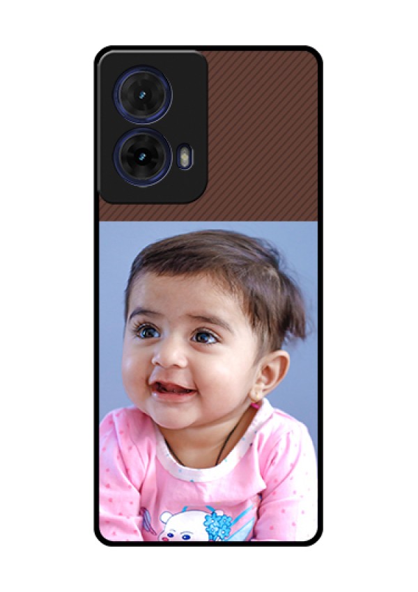 Moto G85 5G Custom Glass Phone Case - Elegant Case Design