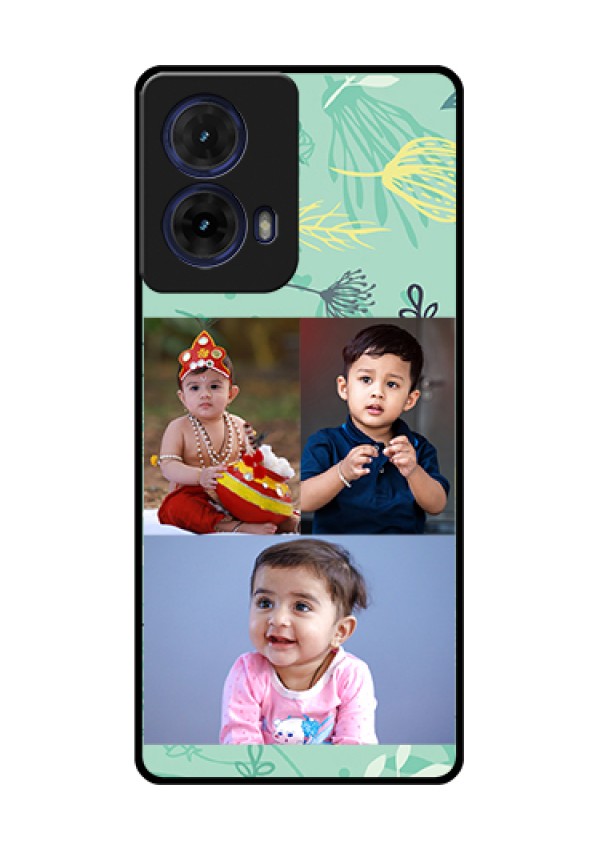 Moto G85 5G Custom Glass Phone Case - Forever Family Design