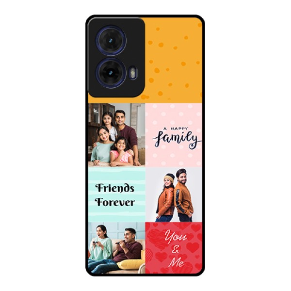 Moto G85 5G Custom Glass Phone Case - Images With Quotes Design Moto G85 5G Custom Glass Phone Case - Images With Quotes Design